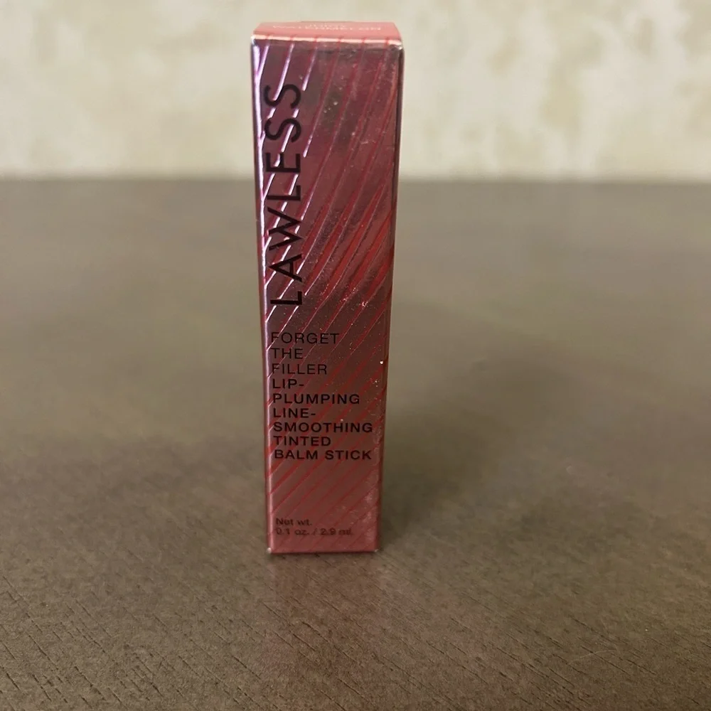 Lawless Forget The Filler Lip Plumper In Shade Juicy Watermelon.